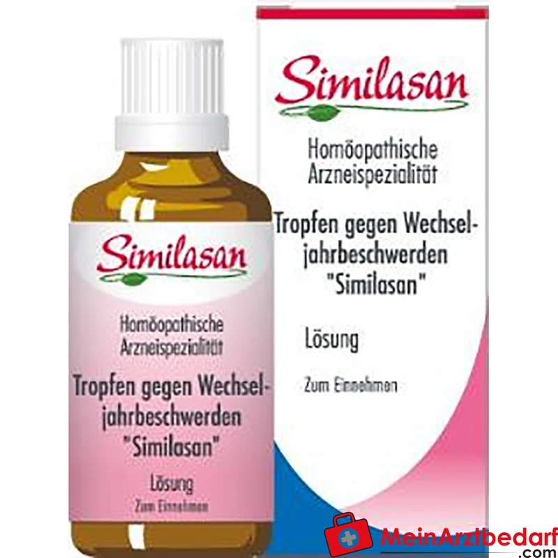 Similasan Wechseljahr-Tropfen 50 ml, homöopathische Arzneispezialität gegen Hitzewallungen und Stimmungsschwankungen