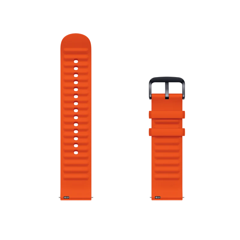 Silikonarmband (strukturierte Ausführung) - 20mm/22mm