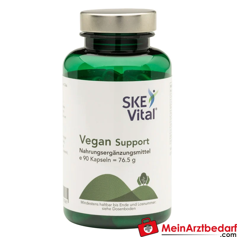 SKE Vital Vegan Support Eisen 14 mg Vitamin B12 10 µg Kapseln 90 Stück