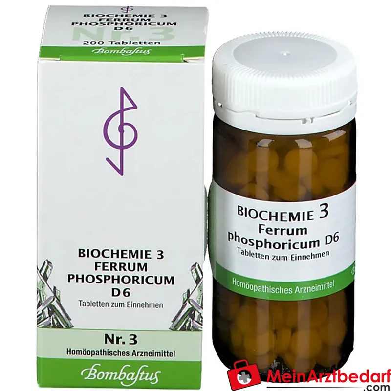 Bombastus Biochemie Ferrum phosphoricum D6 250 mg Tabletten