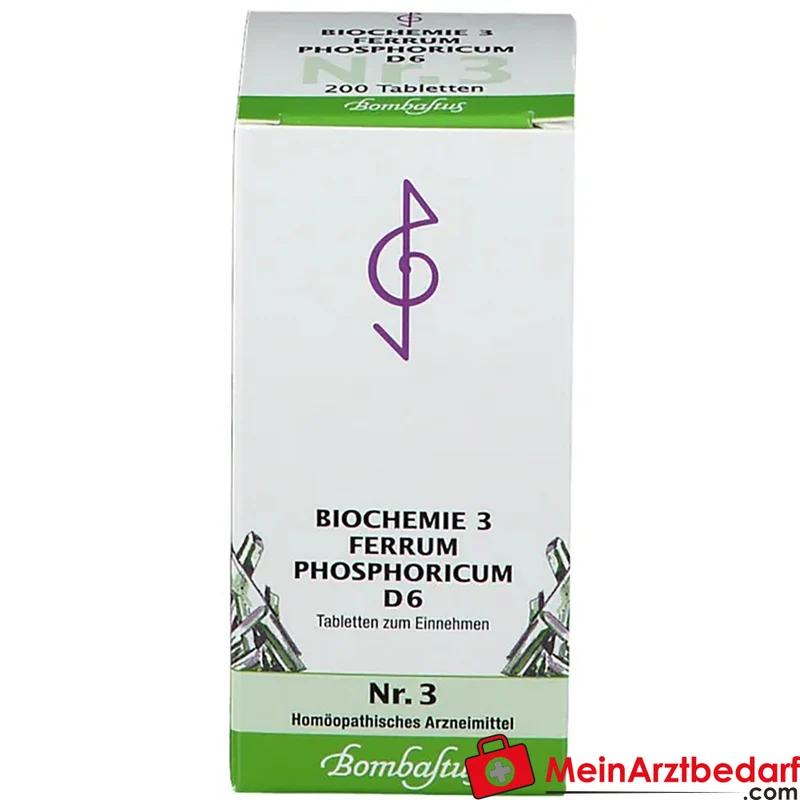 Bombastus Biochemie Ferrum phosphoricum D6 250 mg Tabletten