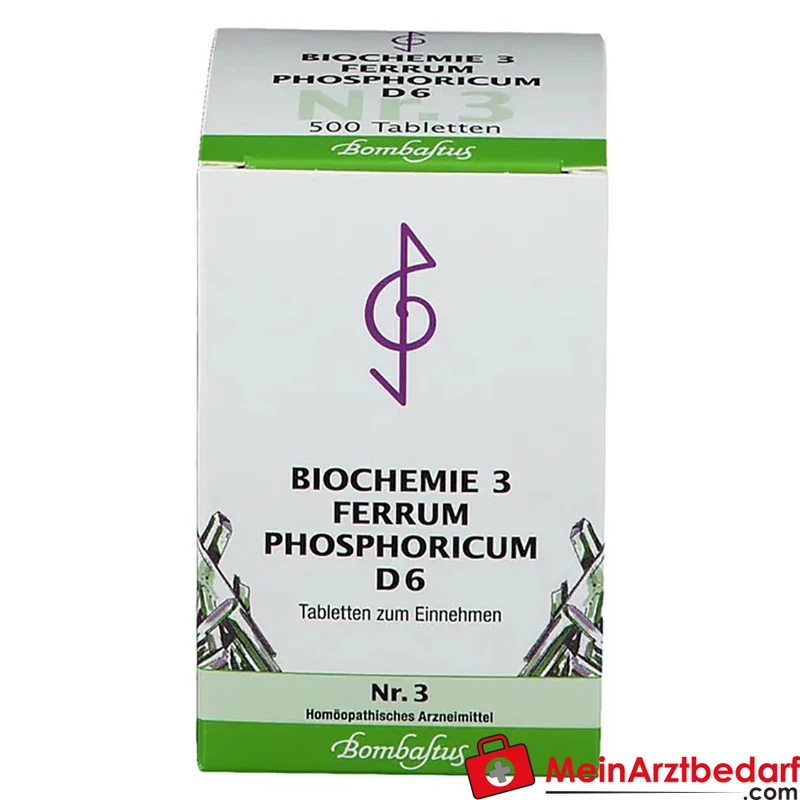 Bombastus Biochemie Ferrum phosphoricum D6 250 mg Tabletten