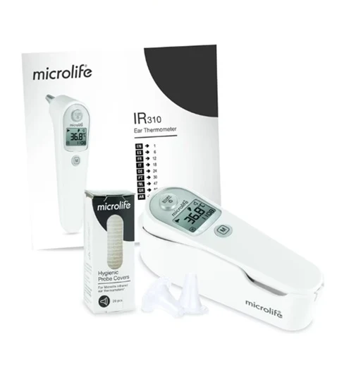 Microlife IR 310 – Thermomètre auriculaire infrarouge rapide et précis