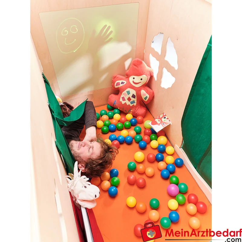 Fix & Foxi Playhouse Kinderspielhaus Vollholz modular TÜV-geprüft 119×90×80 cm