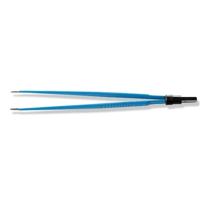 Alsatom bipolair pincet voor bipolaire coagulatie 19 cm met 2 mm tip, recht