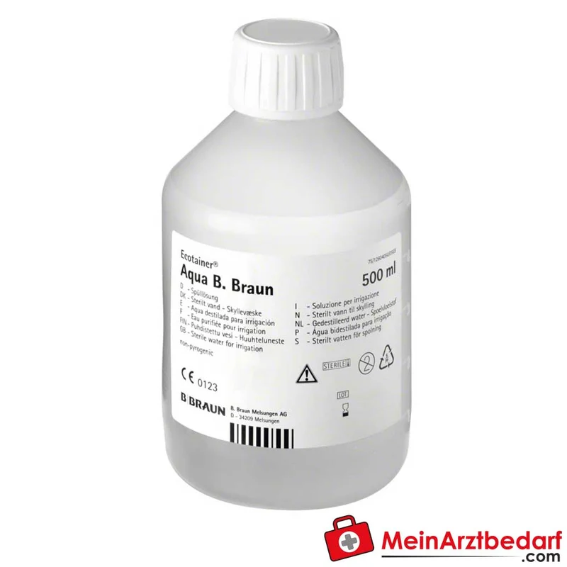 B. Braun Aqua Ecotainer 6 x 1000 ml, sterile Spüllösung
