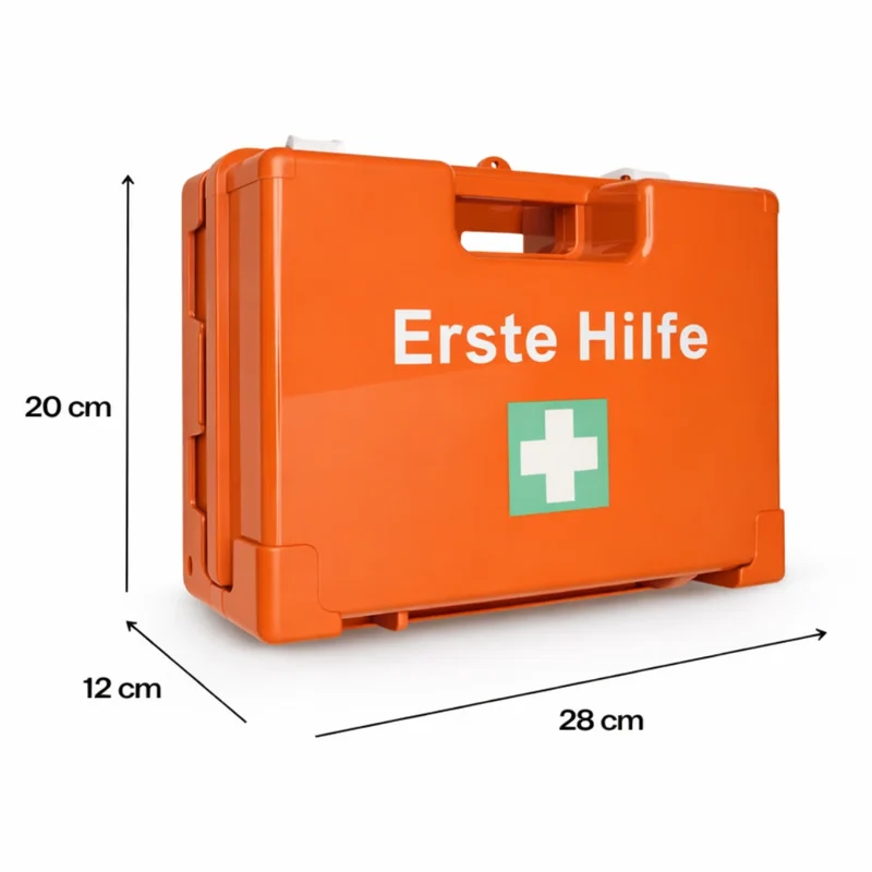 FAP Erste-Hilfe-Koffer SMALL, mit Wandhalterung, orange