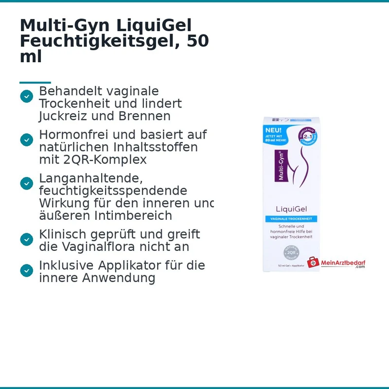 Multi-Gyn LiquiGel Feuchtigkeitsgel, 50 ml