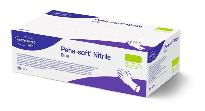 Peha-soft nitrile blauw - xl - 150 stuks