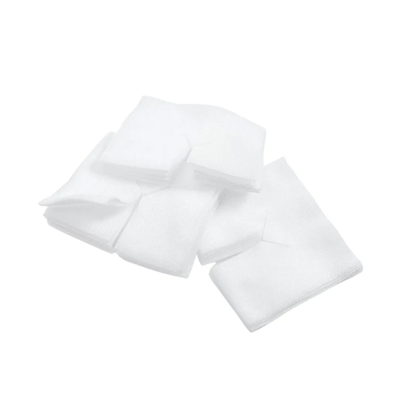 BeeSana® non woven drainkompres, splitkompres, 4 lagen, niet steriel, 100 stuks, 10 x10 cm