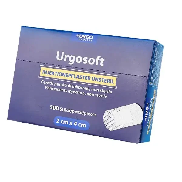 Injectiepleister Urgosoft 500 stuks 2 x 4 cm