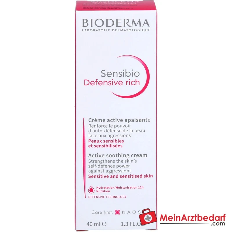 Bioderma Sensibio Defensive Rich Creme, 40 ml