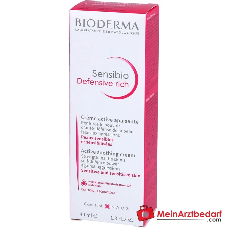 Bioderma Sensibio Defensive Rich Creme, 40 ml