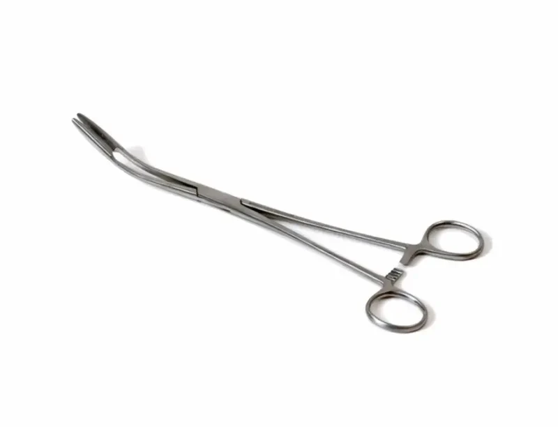 Koorntang, korentang Gross-Maier gebogen 25 cm