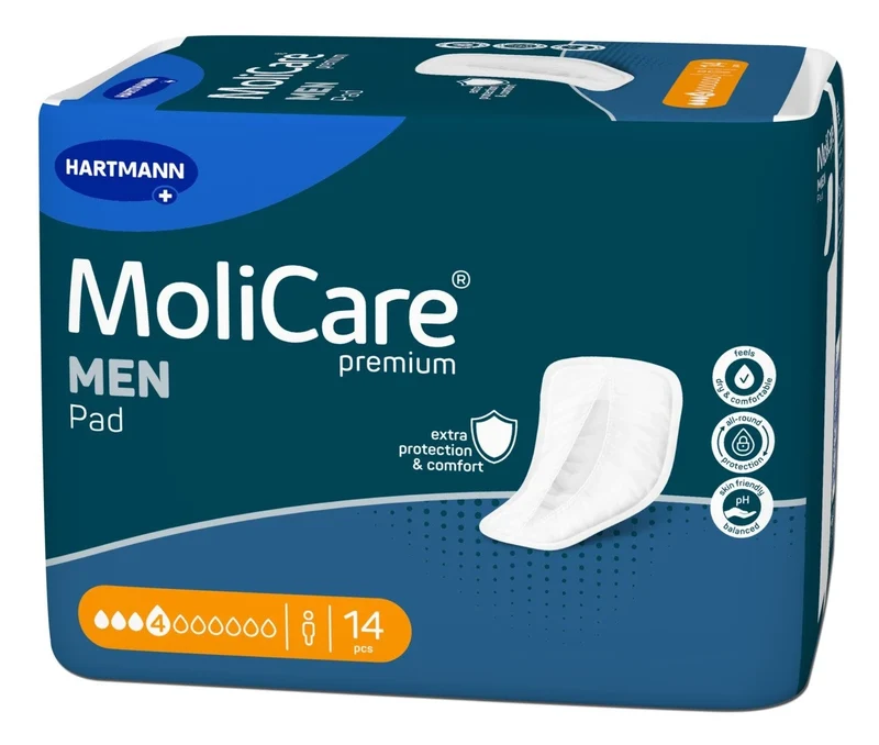 MoliCare Premium MEN PAD 4 druppels - 14 stuks