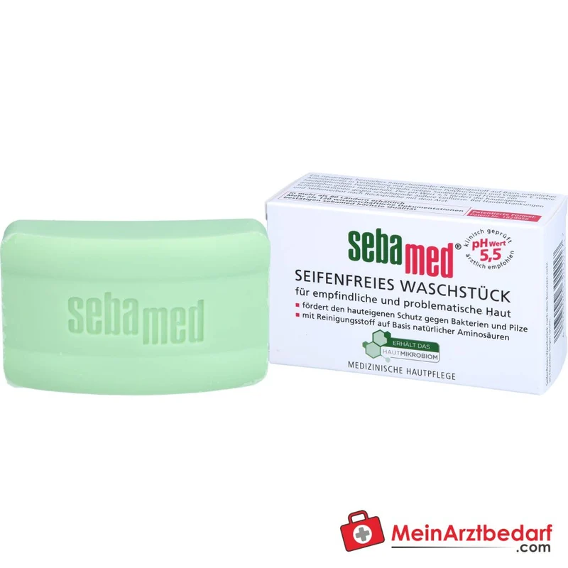 sebamed Seifenfreies Waschstück, 100 g