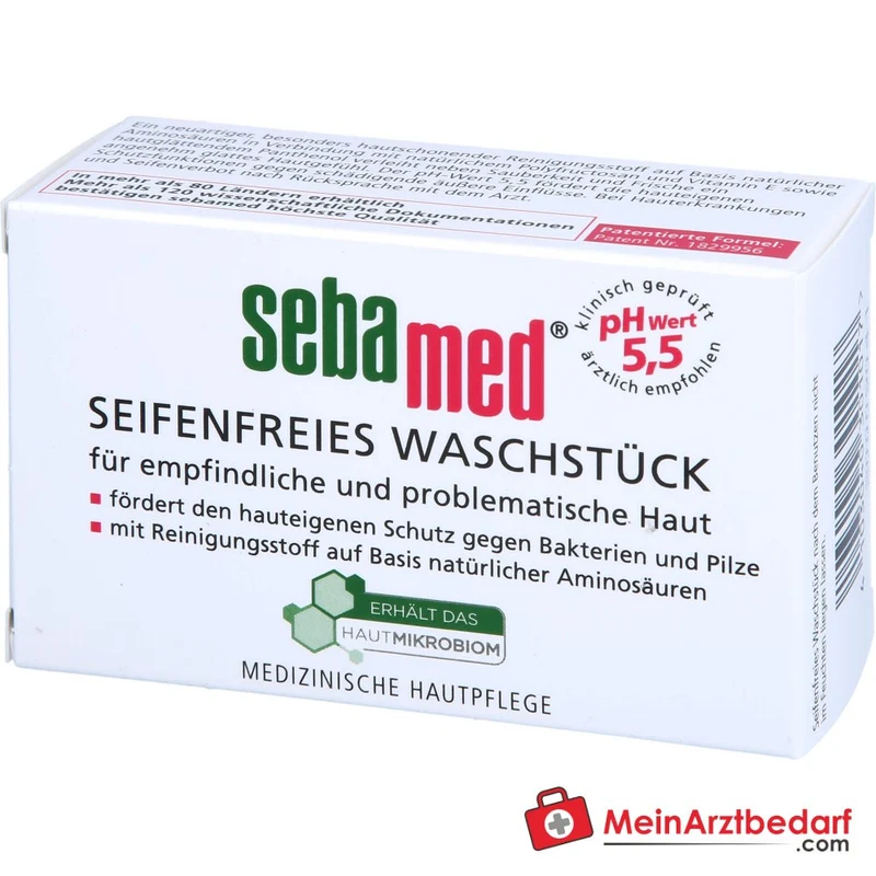 sebamed Seifenfreies Waschstück, 100 g