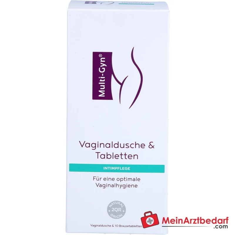 Multi-Gyn Vaginaldusche mit Brausetabletten Kombipack, 1 Stück