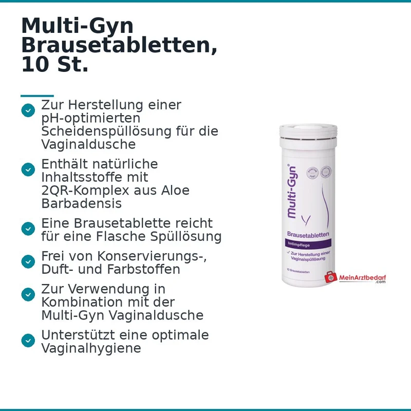 Multi-Gyn Brausetabletten, 10 St.