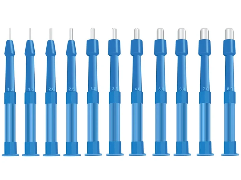 Biopsy punch huidstans - Ø5 mm - 8 mm - 10 stuks