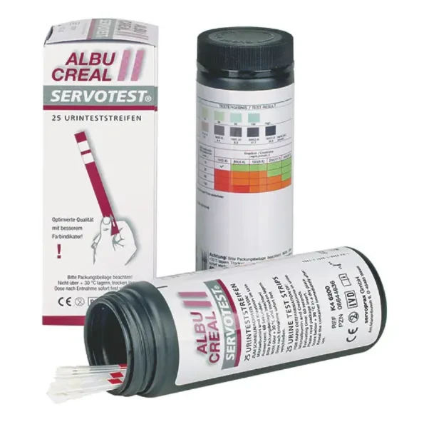 Urinetest - microalbumine + kreatinine