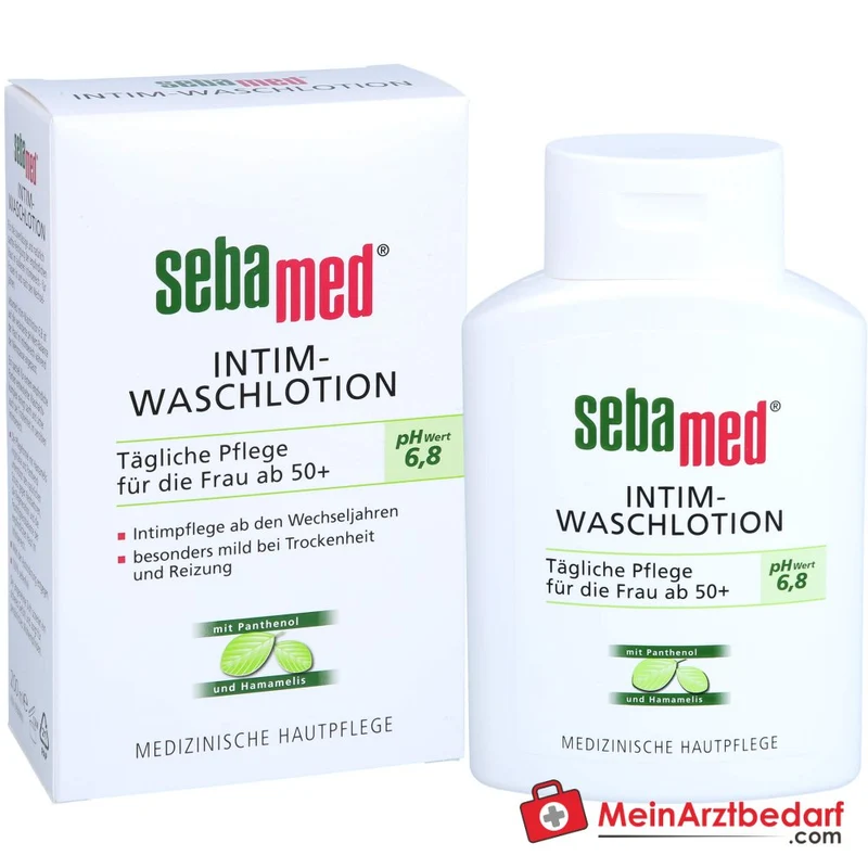 sebamed Intim-Waschlotion pH 6,8 für die Frau ab 50, 200 ml