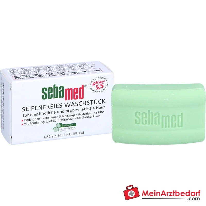 sebamed Seifenfreies Waschstück, 50 g