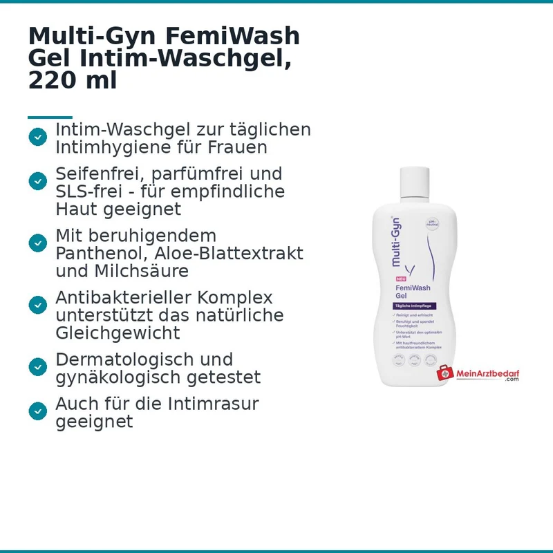 Multi-Gyn FemiWash Gel Intim-Waschgel, 220 ml
