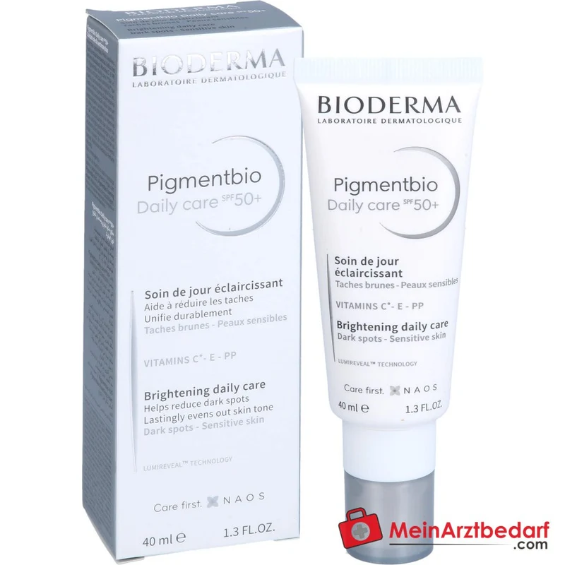 Bioderma Pigmentbio Daily Care LSF 50+ Creme, 40 ml