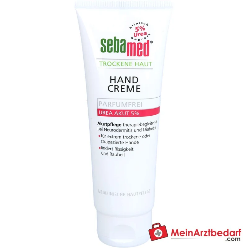 sebamed Trockene Haut Handcreme Urea 5% Parfumfrei, 75 ml