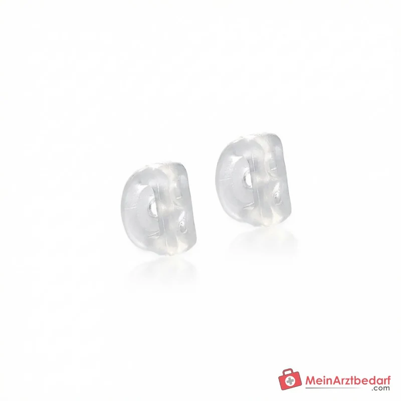 Blomdahl Ohrring-Verschluss für Erstohrstecker, medizinischer Kunststoff, 10 Stk.