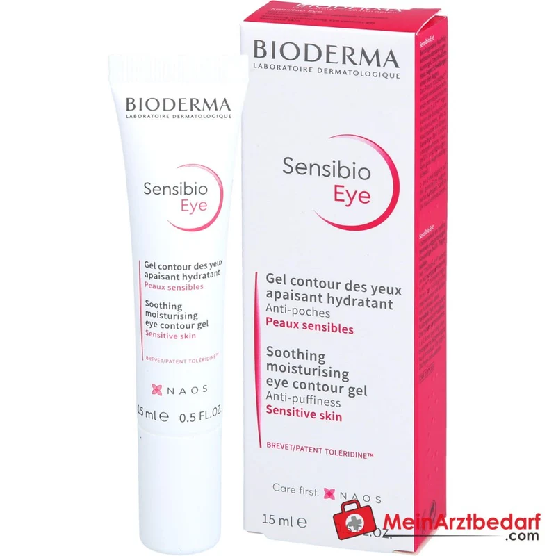 Bioderma Sensibio Eye Augenpflege Gel, 15 ml