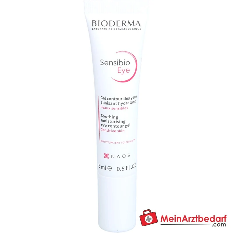 Bioderma Sensibio Eye Augenpflege Gel, 15 ml