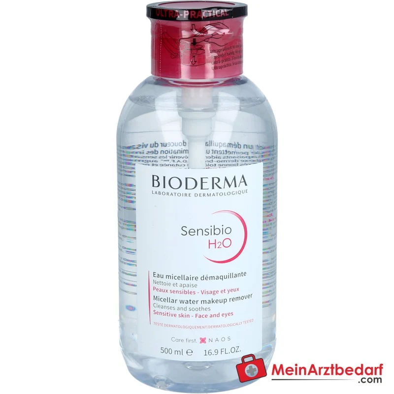 Bioderma Sensibio H2O Reinigungslösung Pump, 500 ml
