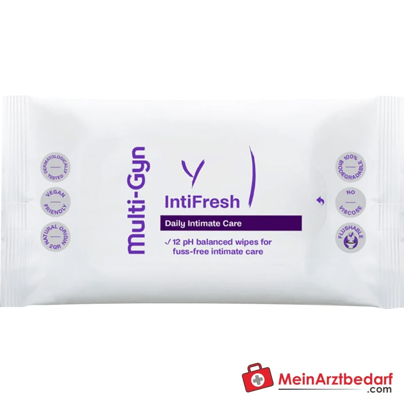 Multi-Gyn IntiFresh Intimpflegetücher, 12 St.