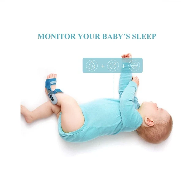 Viatom® Moniteur bébé – Oxymètre de pouls et capteur de mouvement intégré