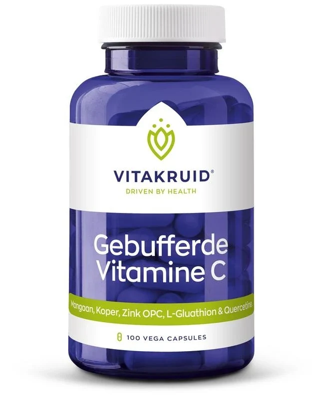 Vitakruid Gebufferde Vitamine C - caps 150 capsules