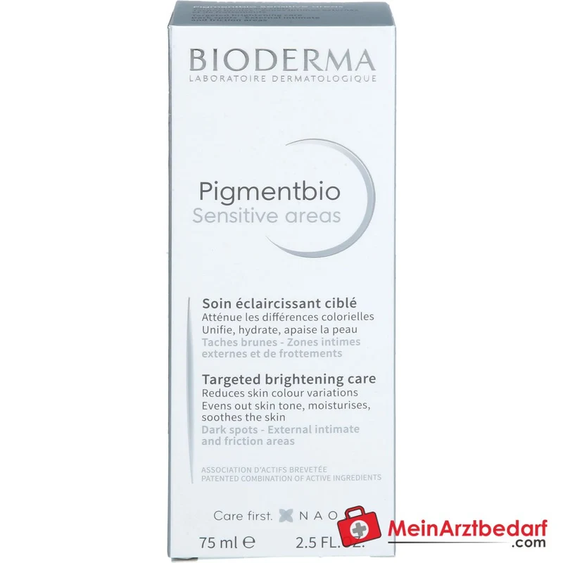 Bioderma Pigmentbio Sensitive Areas Creme, 75 ml