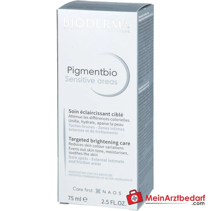 Bioderma Pigmentbio Sensitive Areas Creme, 75 ml