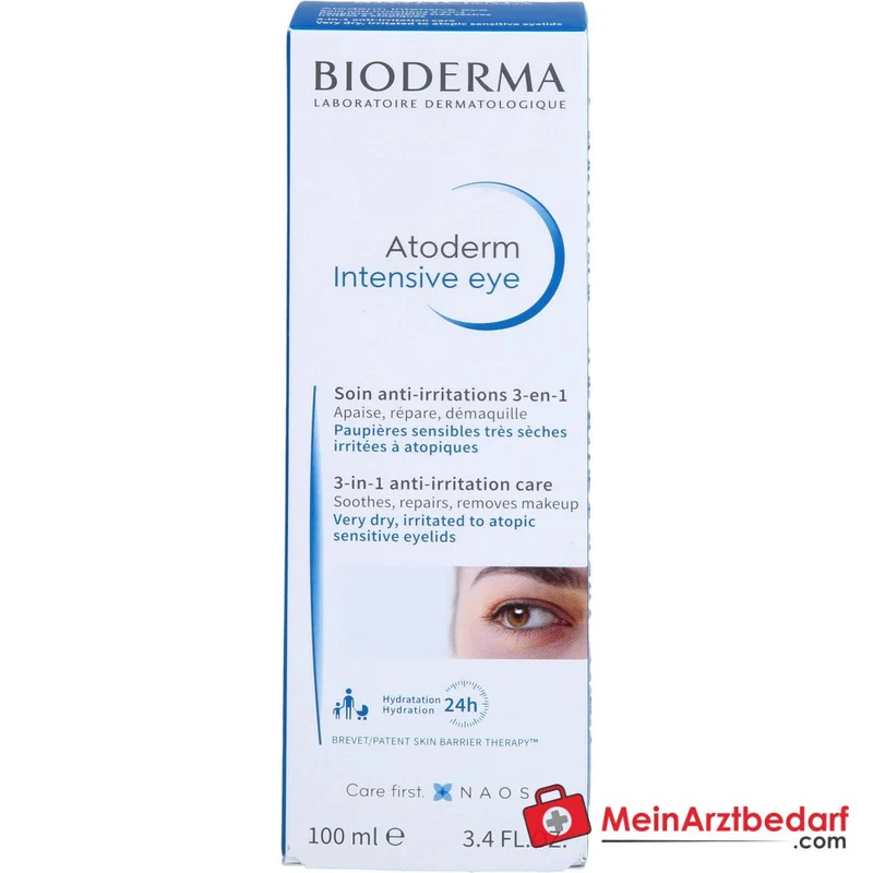 Bioderma Atoderm Intensive Eye 3-in-1 Augenpflege, 100 ml