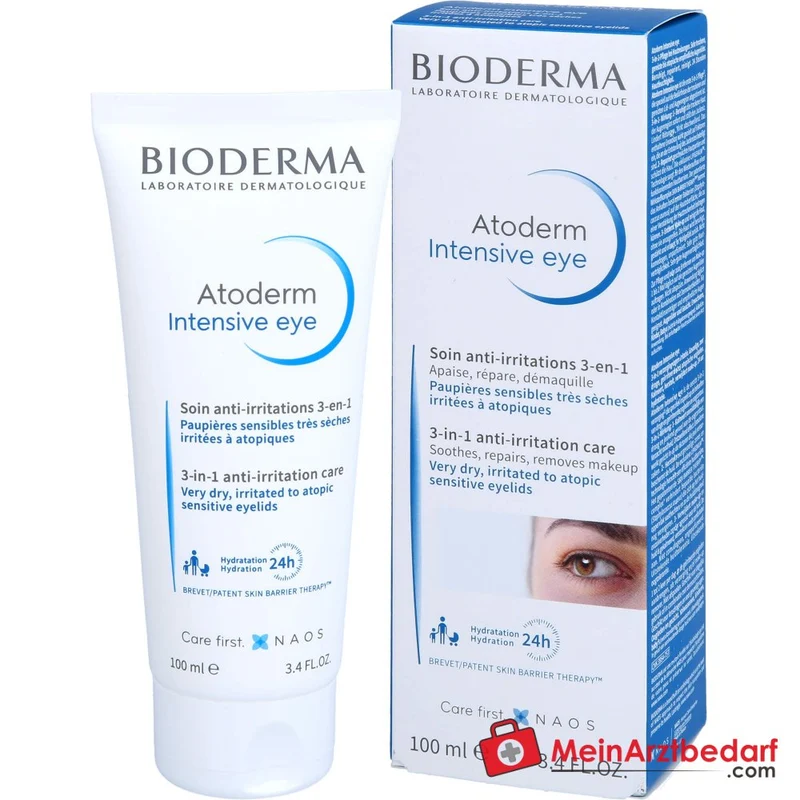 Bioderma Atoderm Intensive Eye 3-in-1 Augenpflege, 100 ml