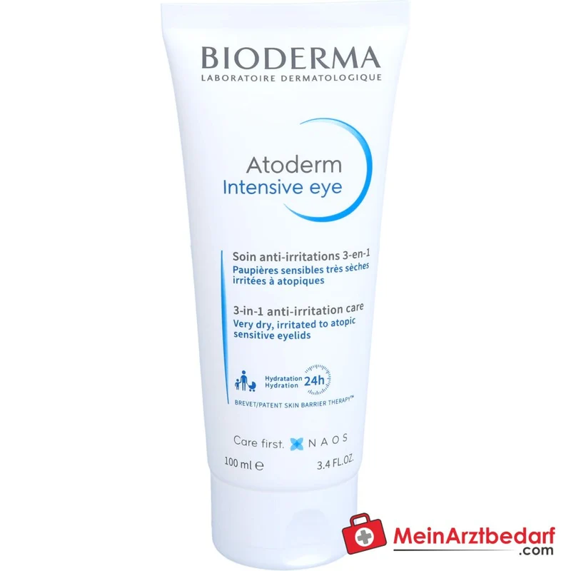 Bioderma Atoderm Intensive Eye 3-in-1 Augenpflege, 100 ml