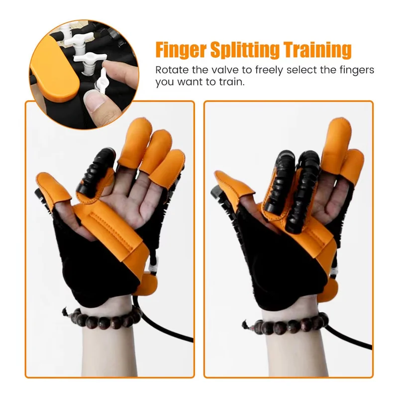 Mühelose Bewegung Automatische Handtrainer-Handschuhe