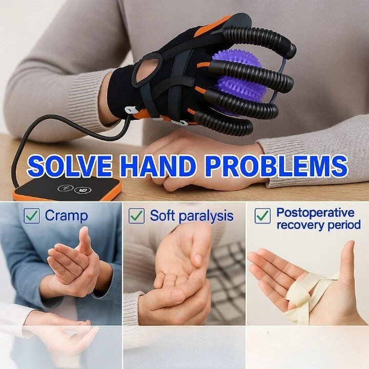 Mühelose Bewegung Automatische Handtrainer-Handschuhe