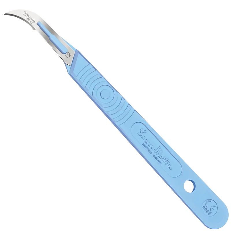 Swann Morton disposable scalpel steriel 0504 10 stuks nr.12