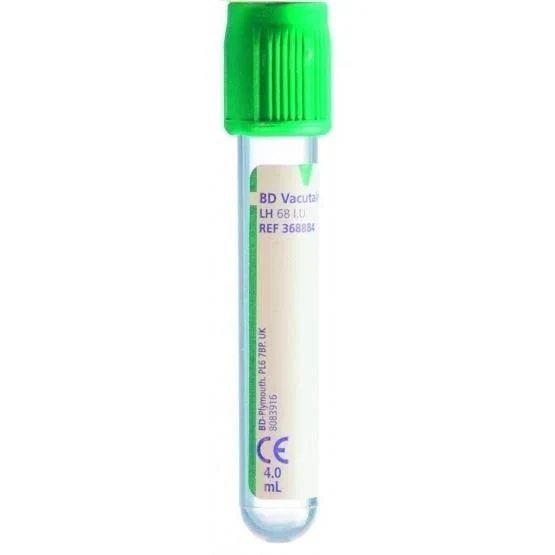 BD Vacutainer bloedbuizen Lithium Heparine - 4ml - 100 stuks - 368884
