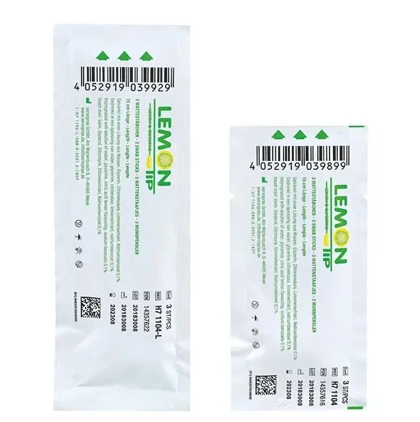 Lemon Tip Mondverfrissende wattenstaafjes - 3 x 25 stuks