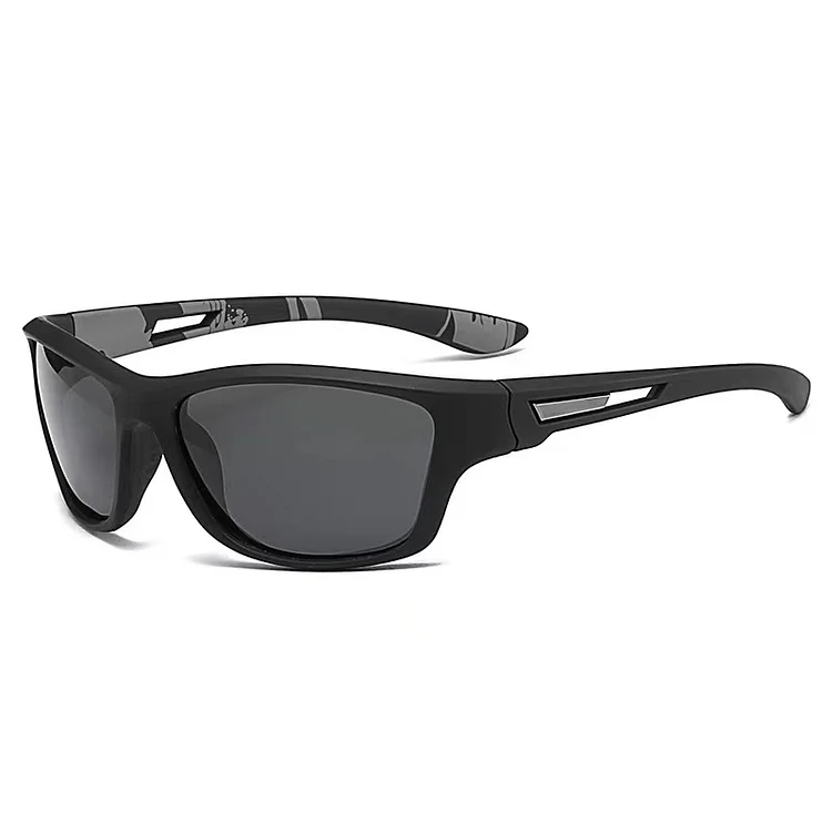 Polarisierte Sport-Sonnenbrillen für Herren zum Angeln – 2er-Pack + Kostenloses Augenstrainer-Band