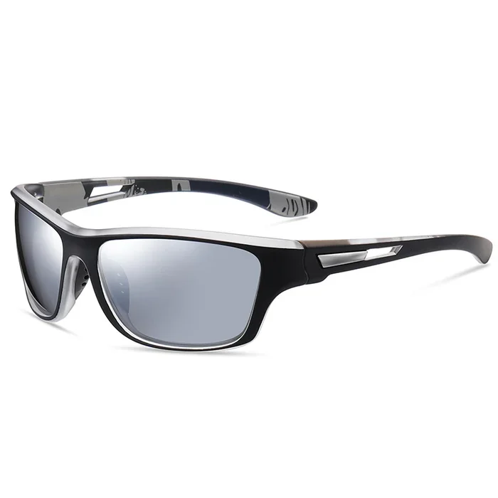 Polarisierte Sport-Sonnenbrillen für Herren zum Angeln – 2er-Pack + Kostenloses Augenstrainer-Band