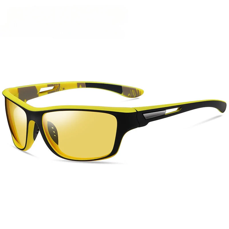 Polarisierte Sport-Sonnenbrillen für Herren zum Angeln – 2er-Pack + Kostenloses Augenstrainer-Band